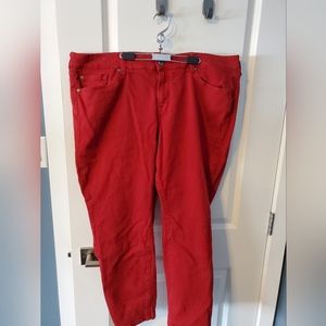 Torrid Red Jeans